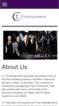 Mobile Screenshot of ctentertainment.co.uk