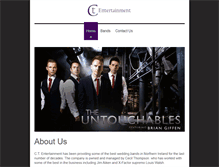 Tablet Screenshot of ctentertainment.co.uk